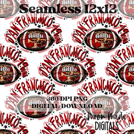 SF Football Seamless