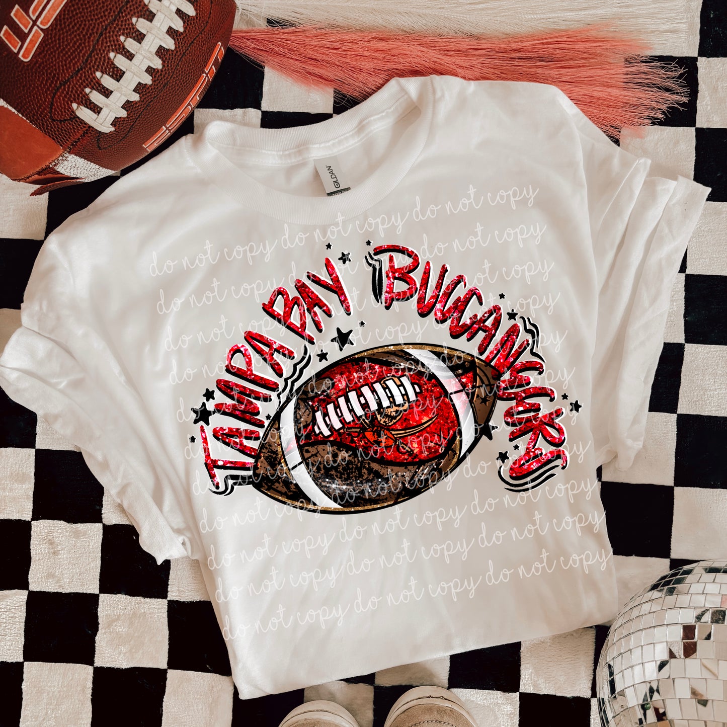 TBB Football (both glitter and no glitter) PNG