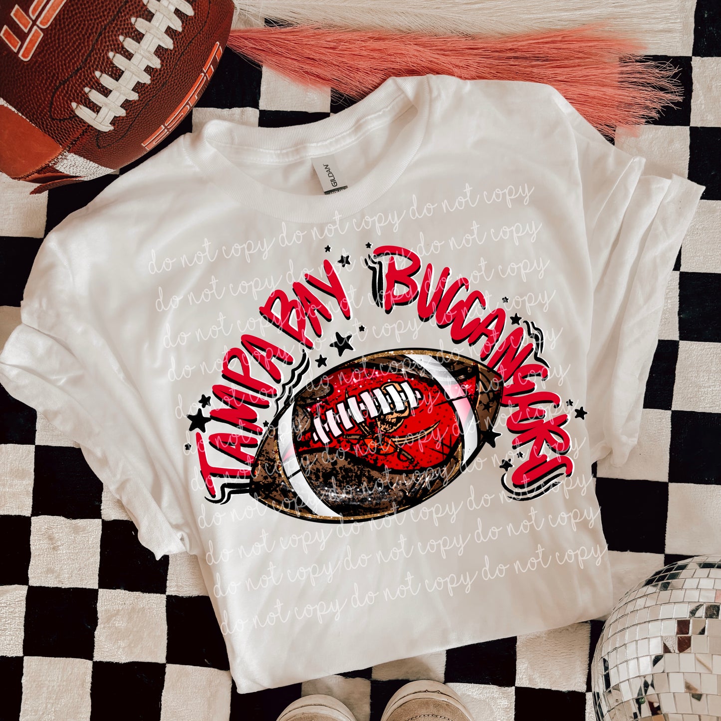 TBB Football (both glitter and no glitter) PNG