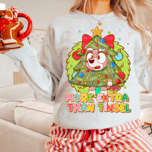 More Extra Than Tinsel PNG
