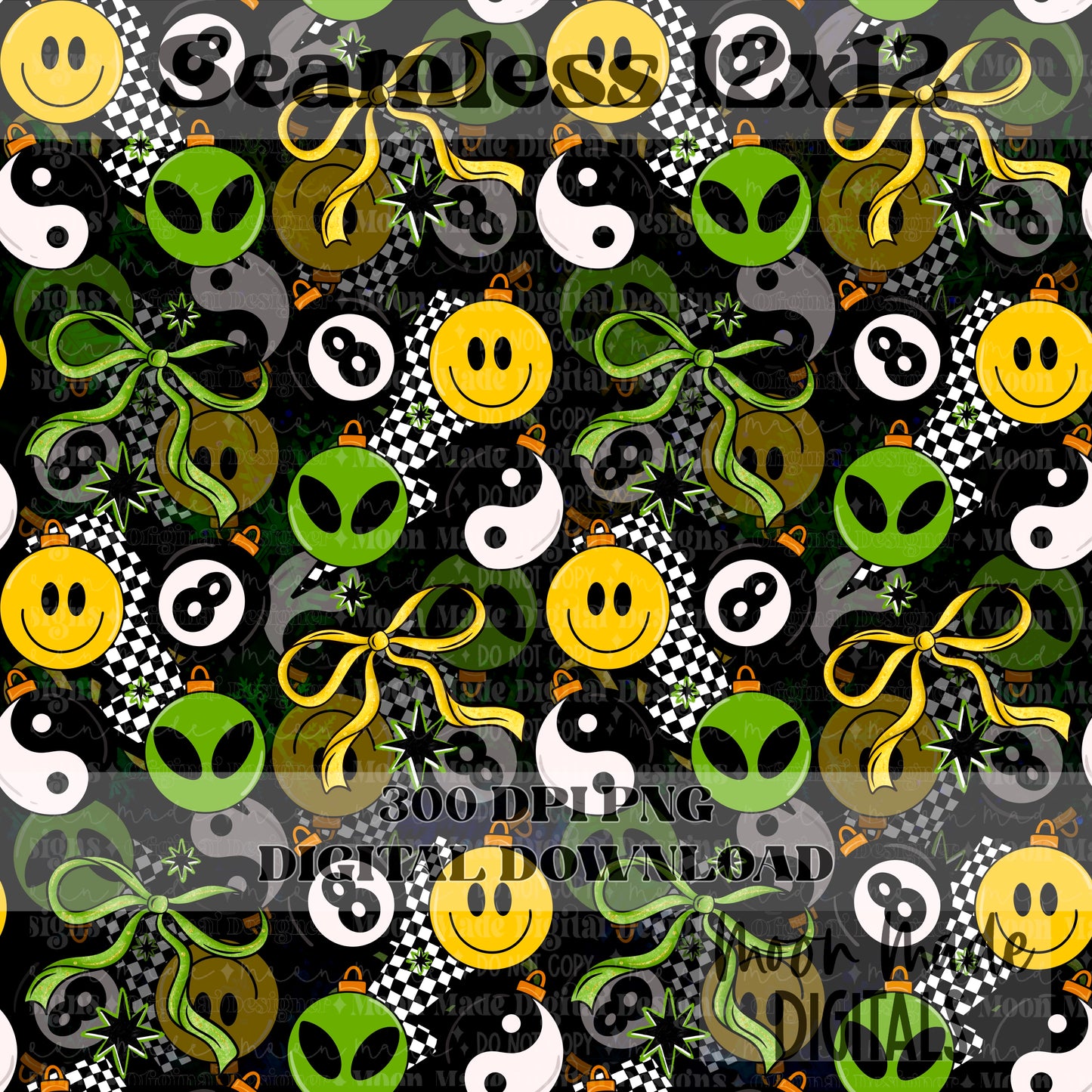 Trendy Ornaments Seamless