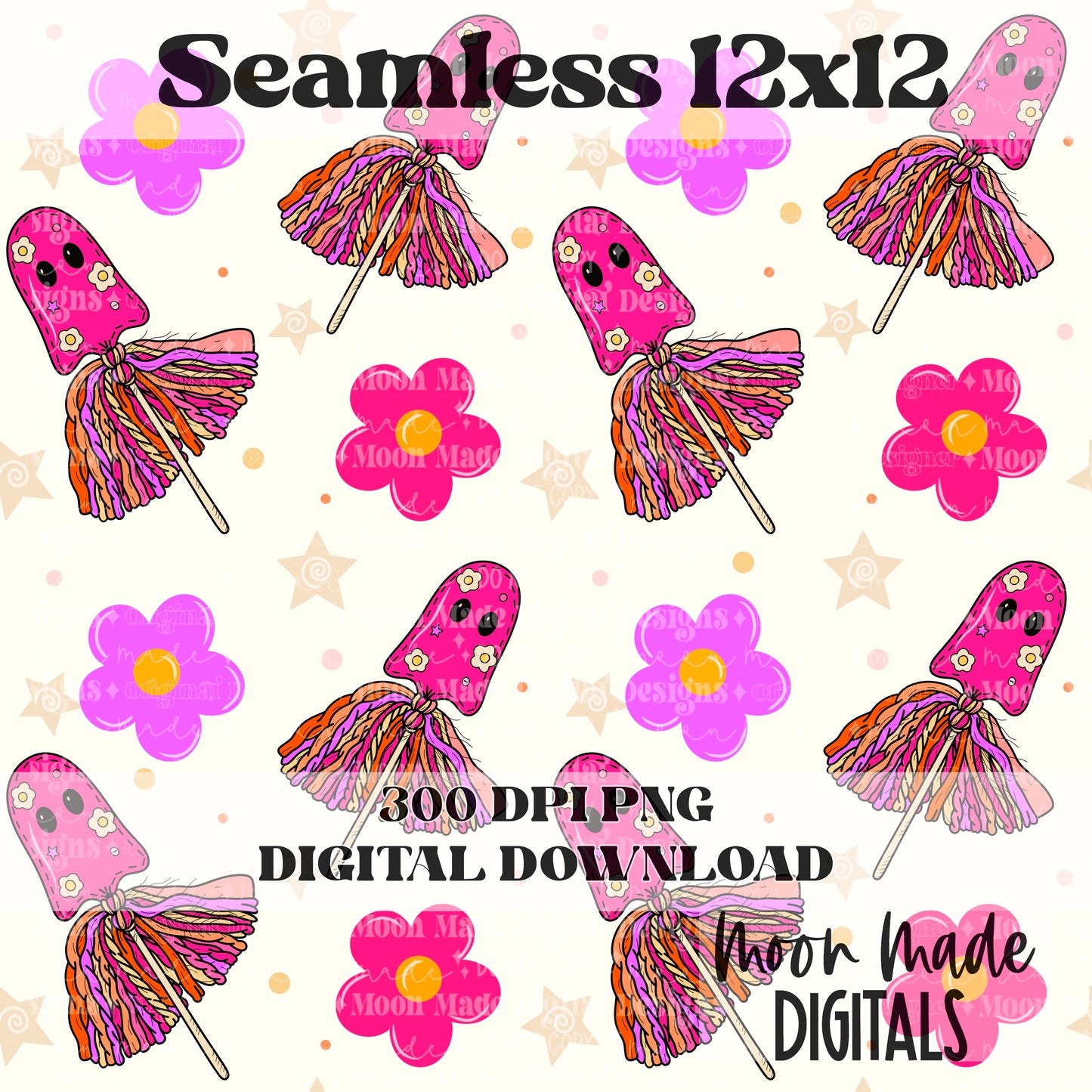 Halloween Rattle Seamless