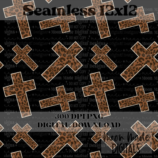 Leopard Cross Seamless