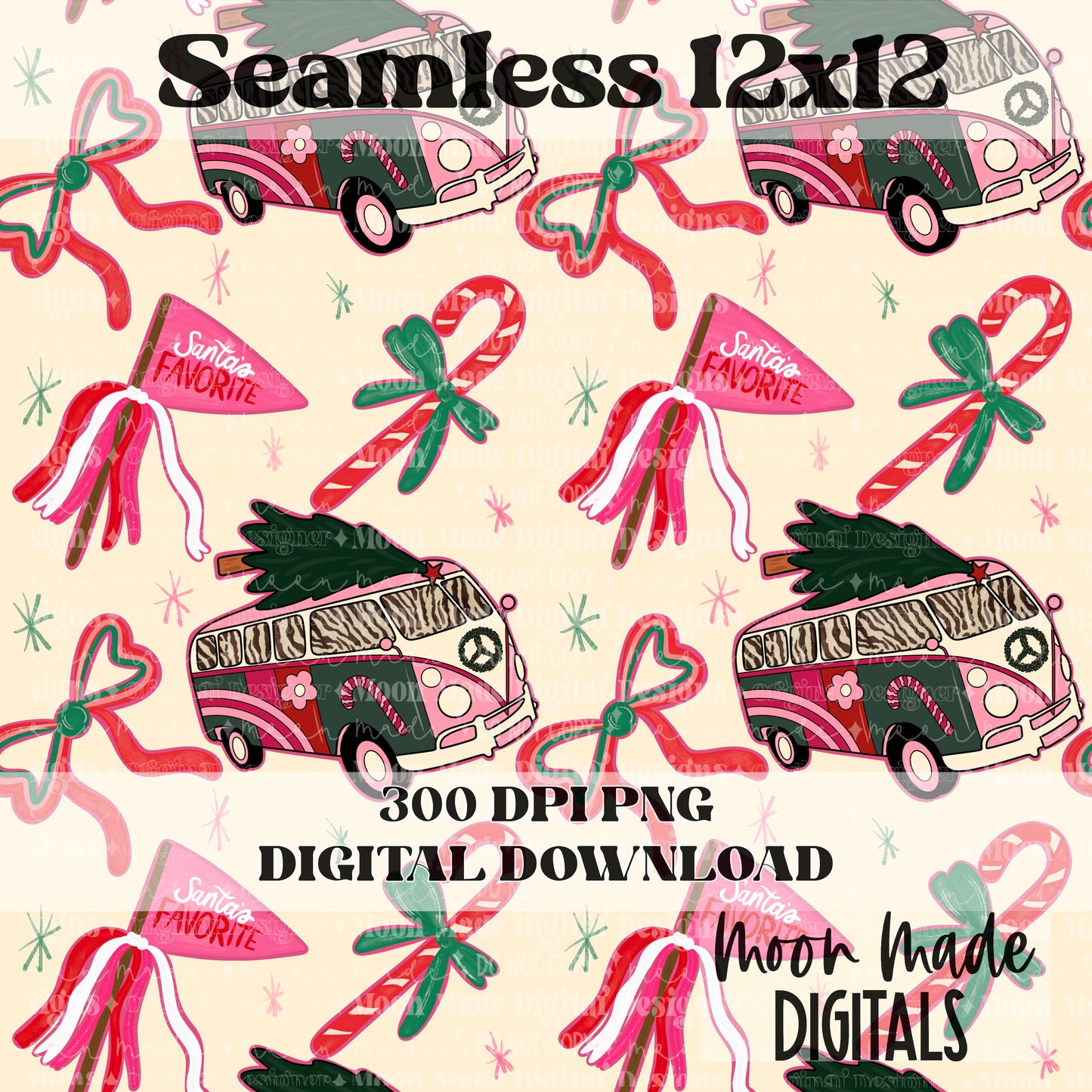 Most Wonderful Time Van Seamless