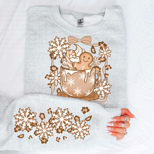 Gingerbread Cocoa w/Sleeve PNG