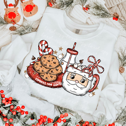 Cookies for Santa PNG