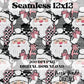 Fuzzy Santa Seamless