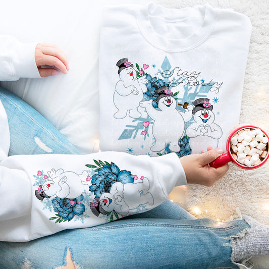 Stay Frosty w\Sleeve PNG