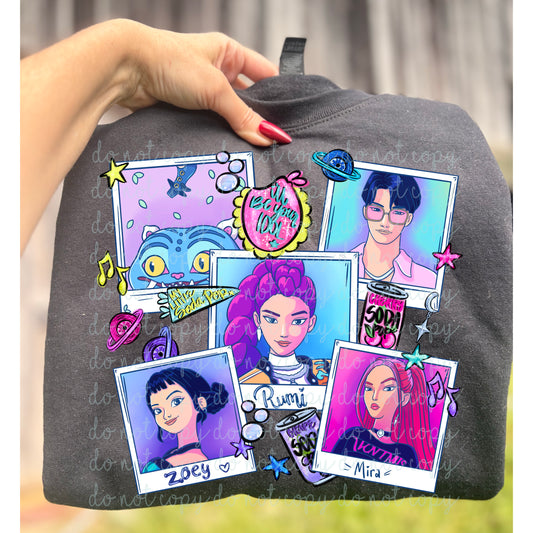 K Pop Hunters Pictures PNG