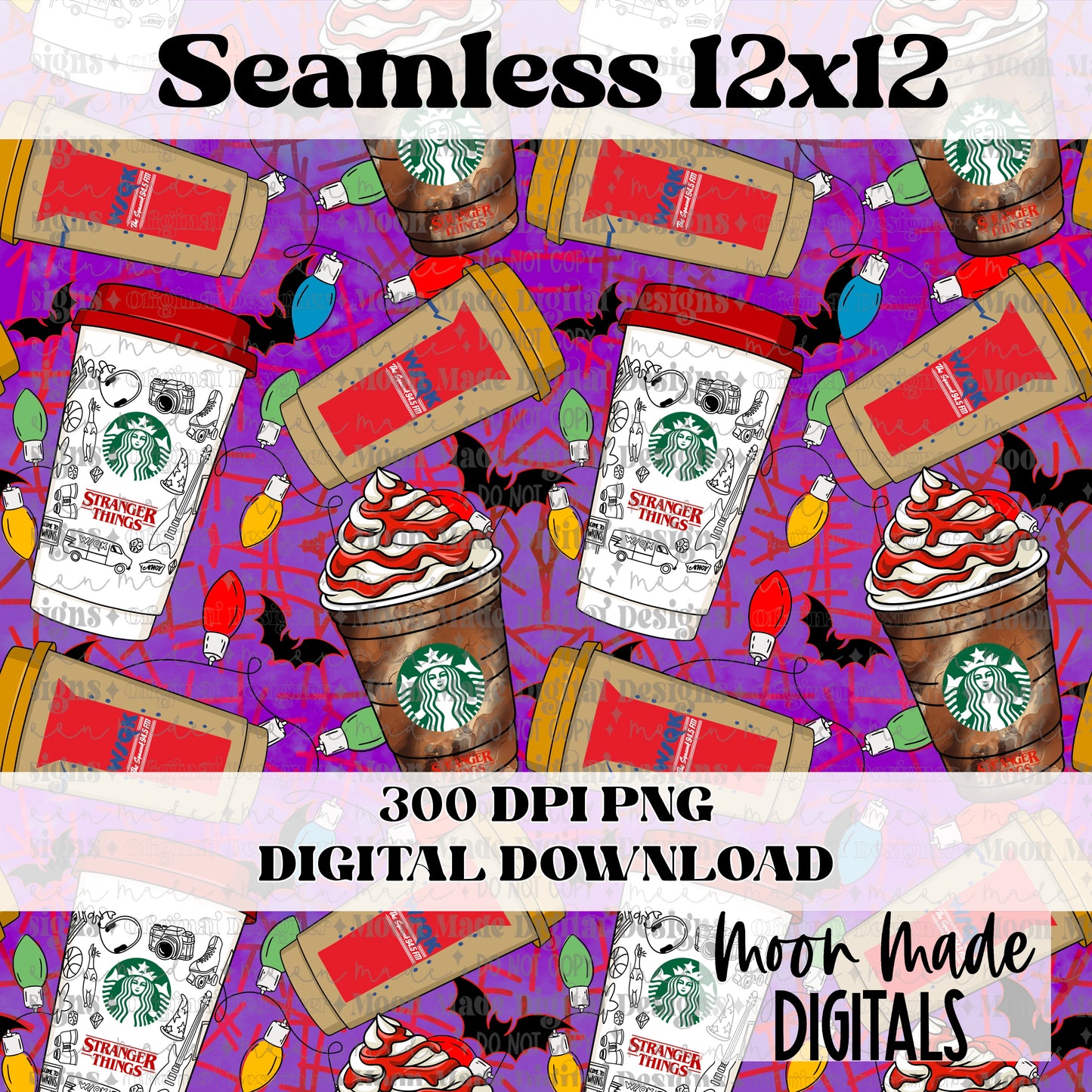 Strange Coffee Seamless