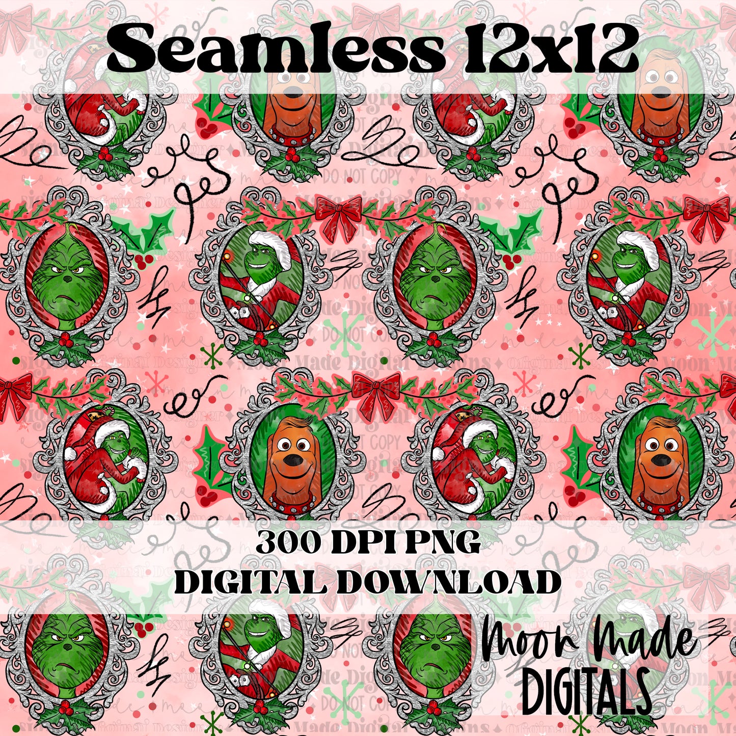 Green Guy Portraits Seamless