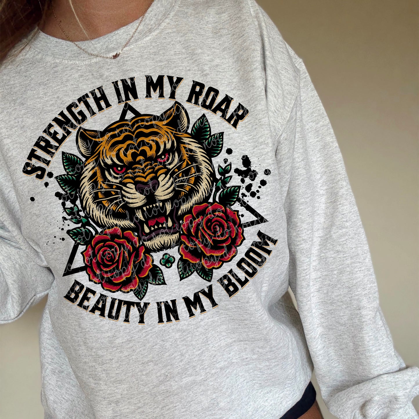 Strength in my Roar PNG