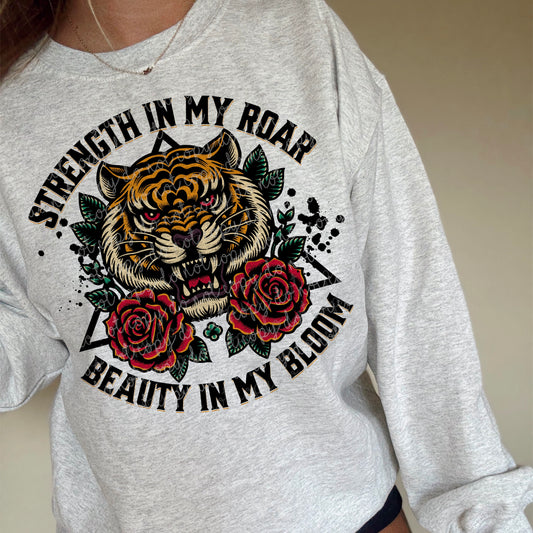 Strength in my Roar PNG