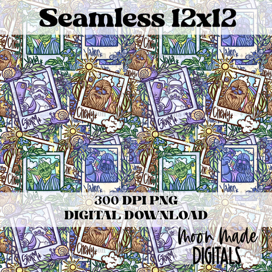 Star Battle Selfie Pics Seamless