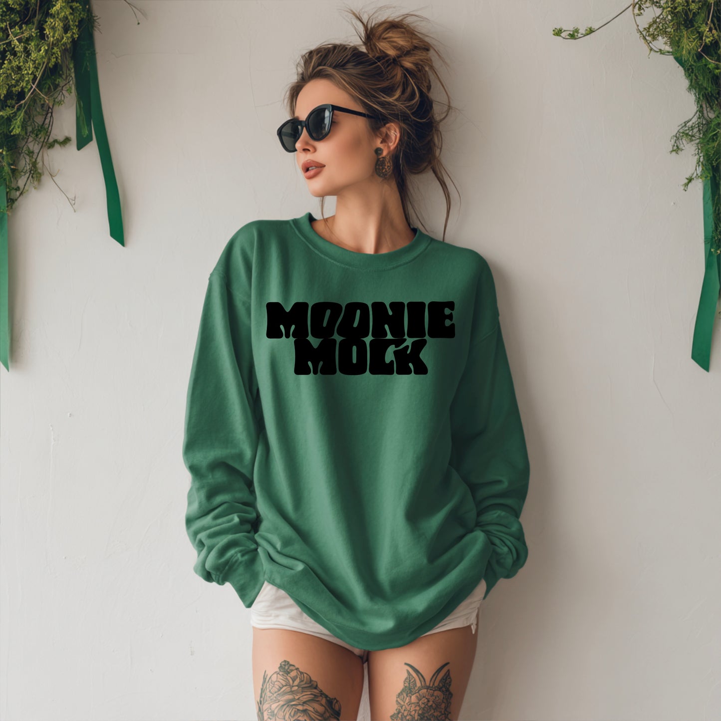 Green Crew3 Mockup