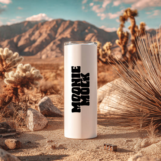 White Tumbler Desert Mockup
