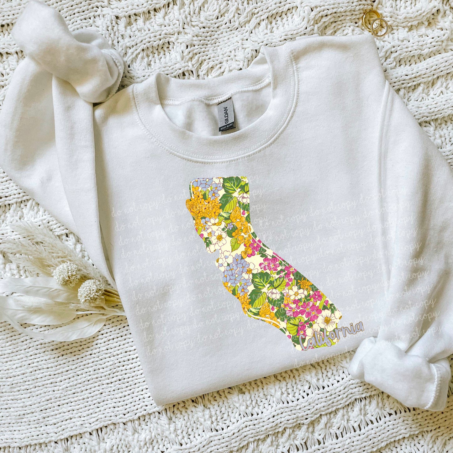 California Floral PNG