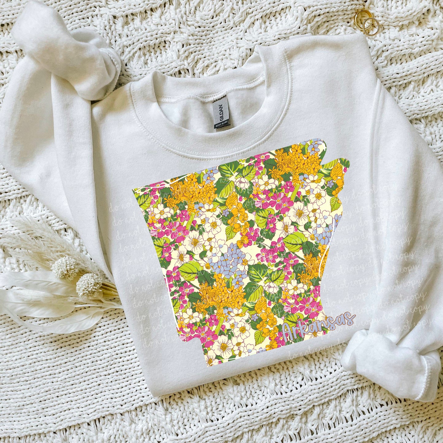 Arkansas Floral PNG