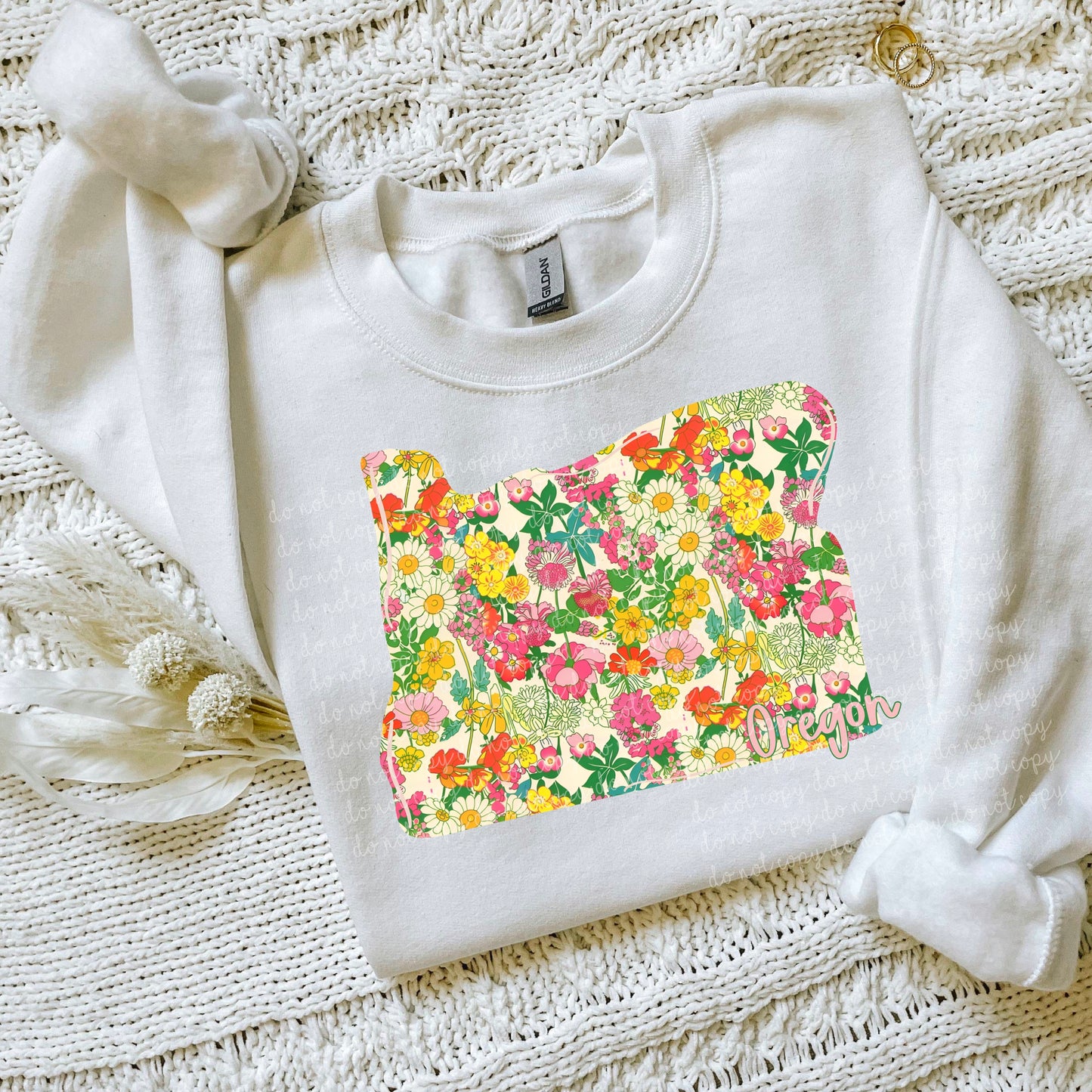Oregon Floral PNG