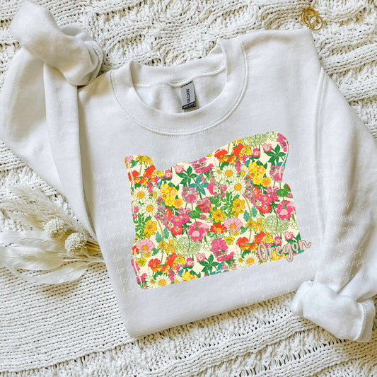 Oregon Floral PNG