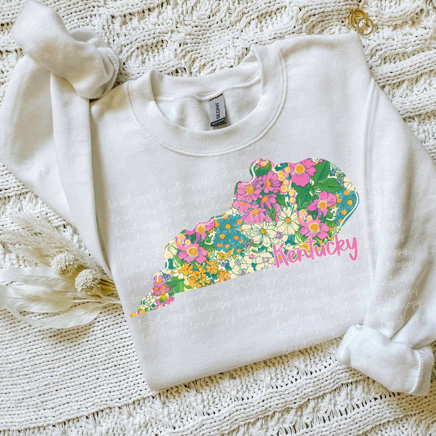Kentucky Floral PNG
