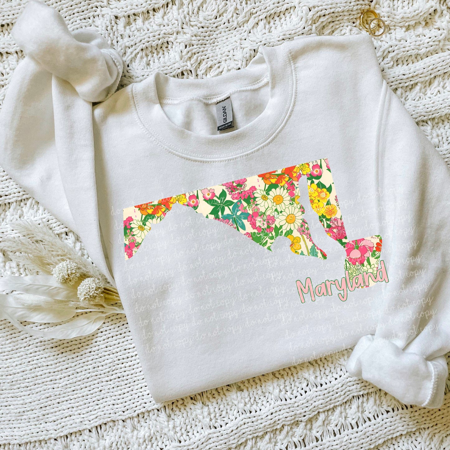 Maryland Floral PNG