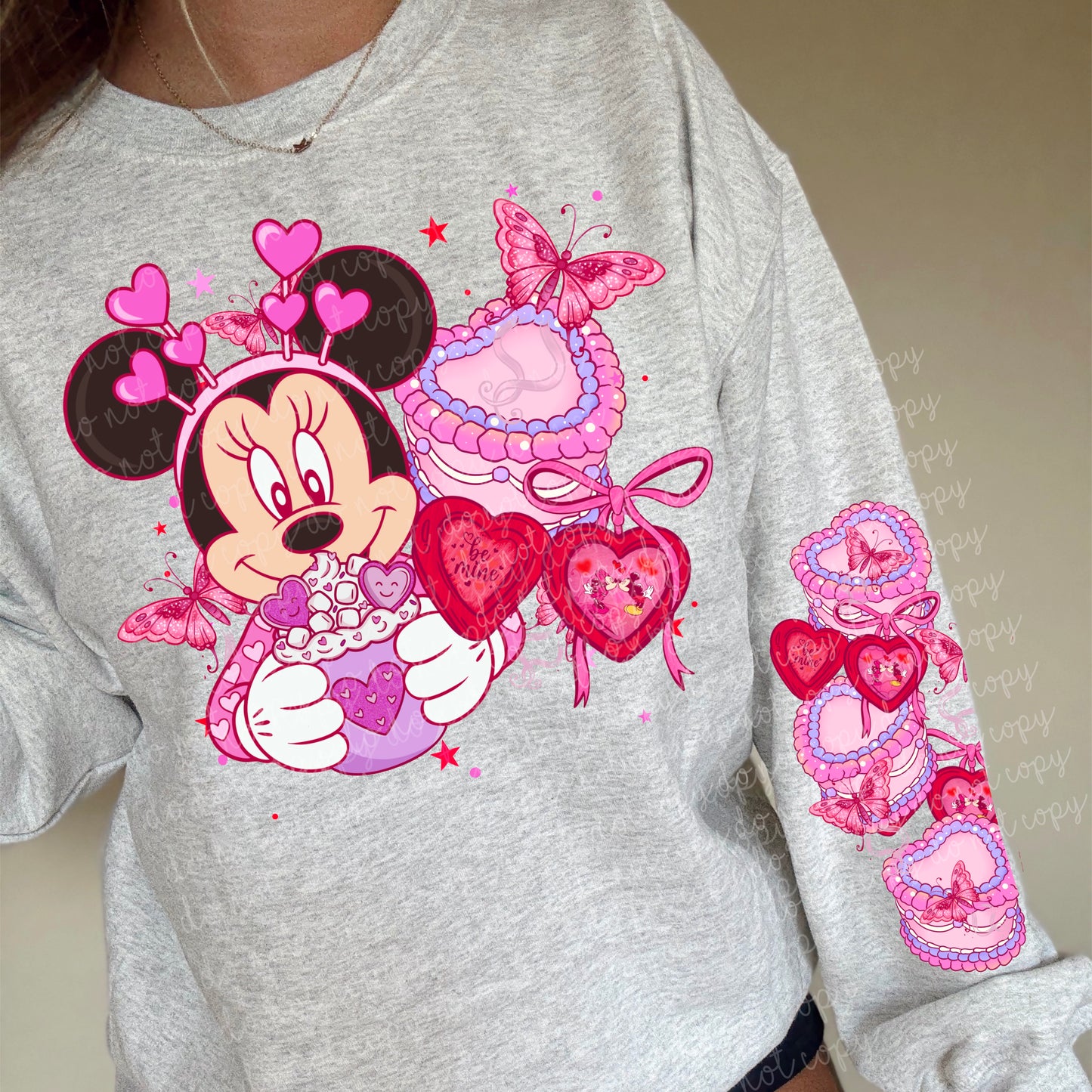Minnie Valentine w/Sleeve PNG