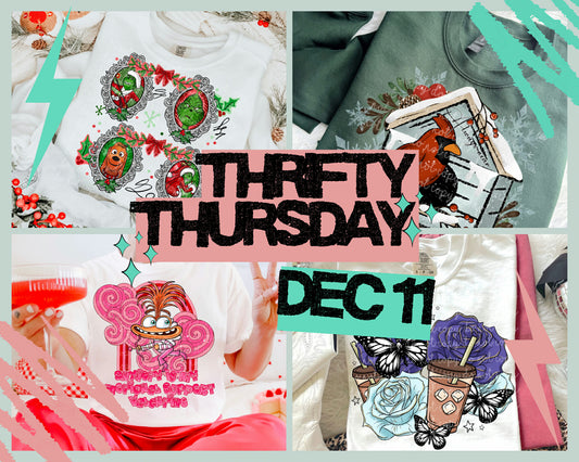All Of Thrifty Thursday Files Bundle 12/11