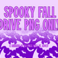 Spooky/ Fall PNG ONLY drive 2023