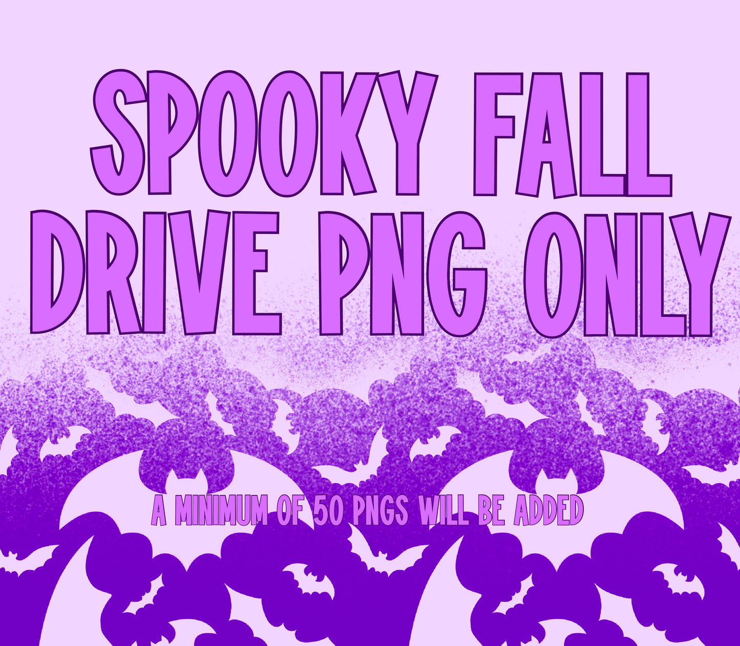 Spooky/ Fall PNG ONLY drive 2023