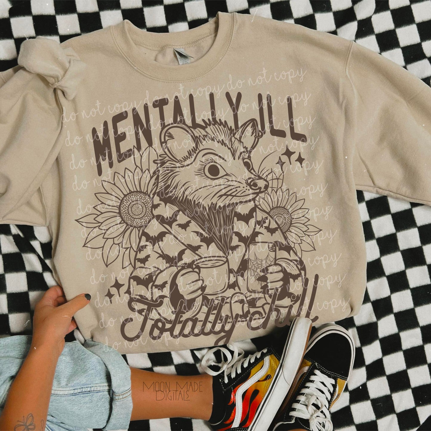 Mentally Ill, Totally Chill - Brown