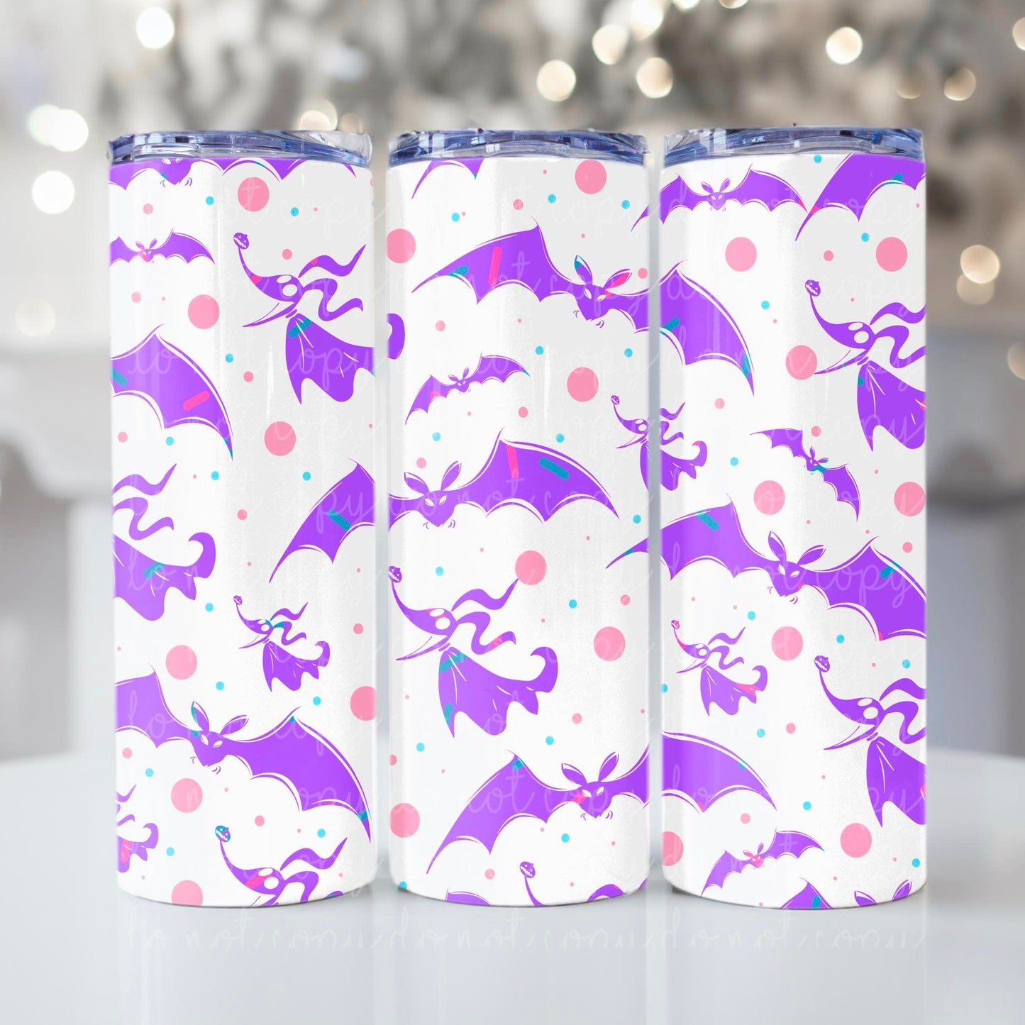 Purple Sprinkle NBC Tumbler