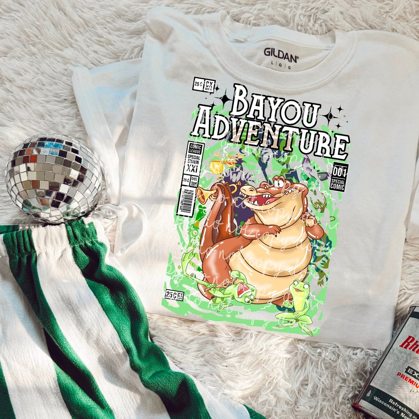 Bayou Adventure Comic PNG