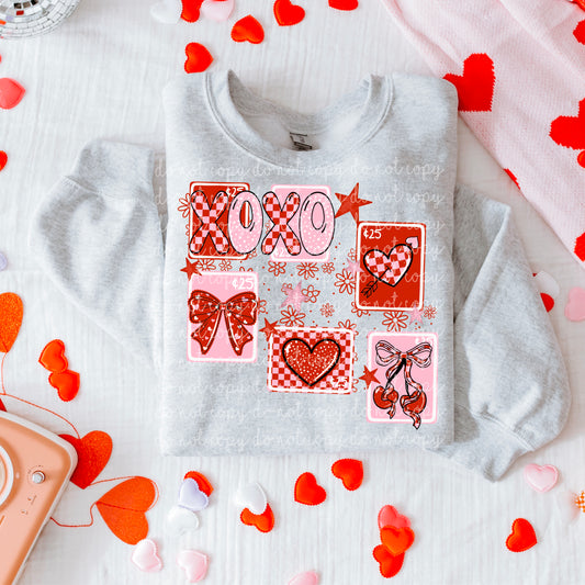 Valentine Stamps PNG