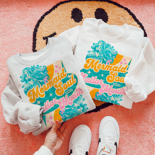 Mermaid Soul with a Sailor Mouth PNG