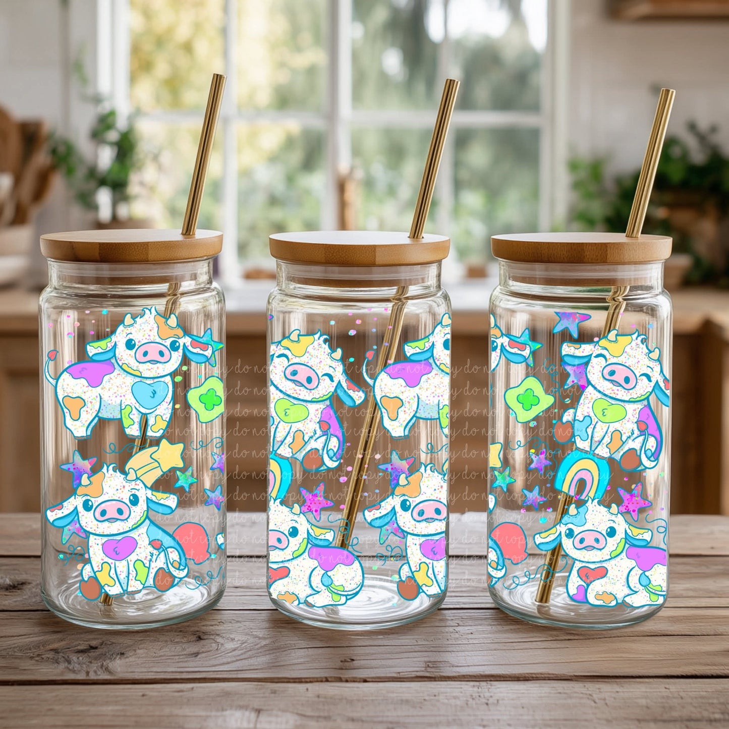 Rainbow Cereal Cows 16 oz