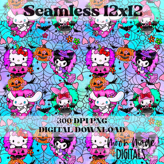 HK Halloween Seamless