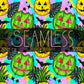 Spooky Fruit Seamless - Neon