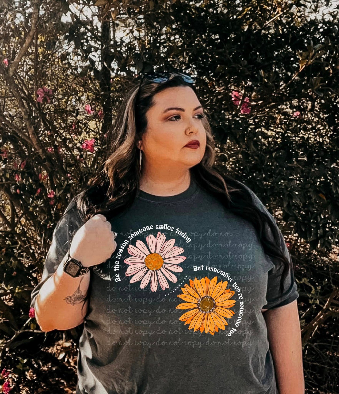 Be the reason someone smiles today [both black & white]