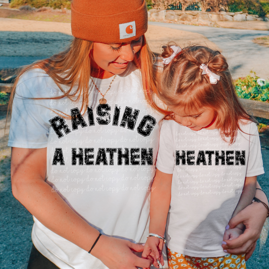 Raising a heathen (heathen mini not included)