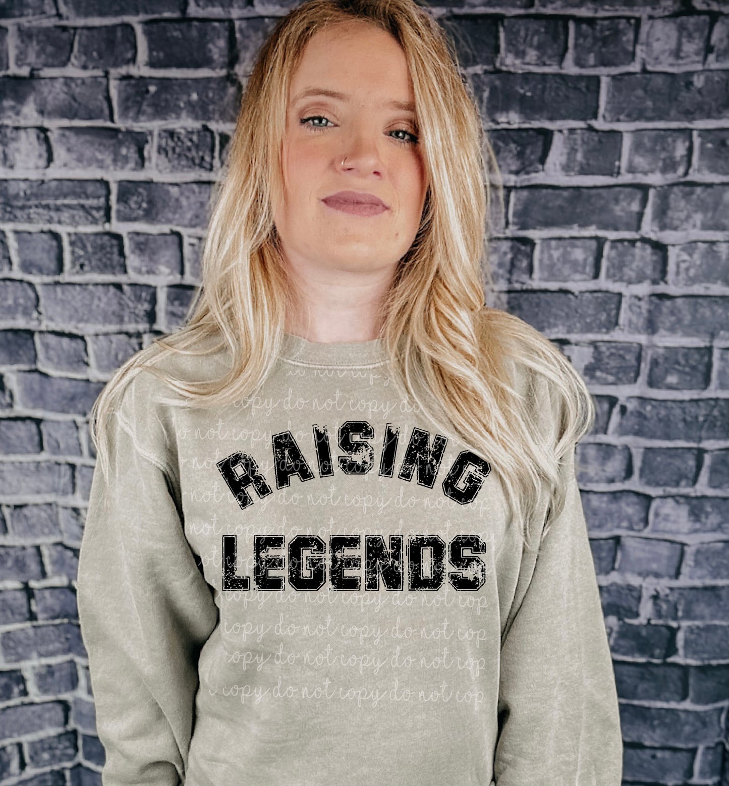 Raising Legends - black and white